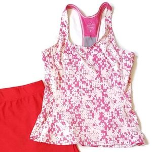 Nike Dri-Fit Racerback in Digital Pink